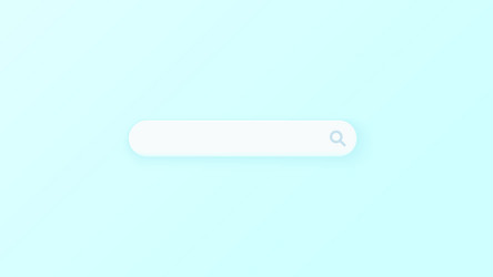 Minimal search bar simple and modern search bar Vector Image