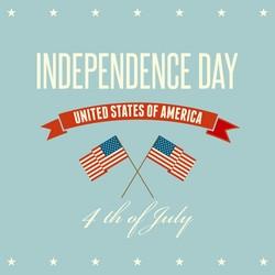 american independence day patriotic background Vector Image