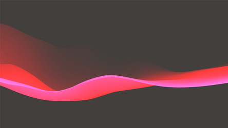 Abstract wavy background with modern gradient vector