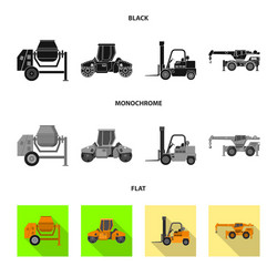 isolated object build and construction icon vector image