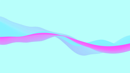 abstract wavy background with modern gradient vector image