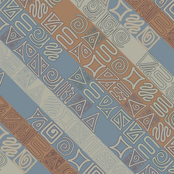 multicolored entangle pattern vector image