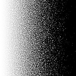 random circles pattern halftone vector image