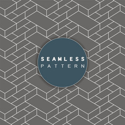 Geometric Retro Pattern vector image