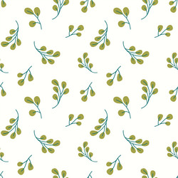 leaf pattern background seamless repeat vector