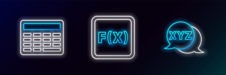 set line xyz coordinate system calculator vector image