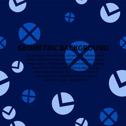 abstract geometric pattern and background vector image