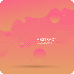 background with abstract shapes a template vector image