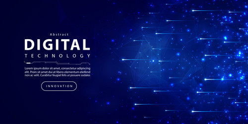digital technology internet network speed connect vector image