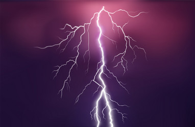 Lightning flash strike background Royalty Free Vector Image