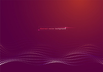 Abstract Particle Flow Background vector image