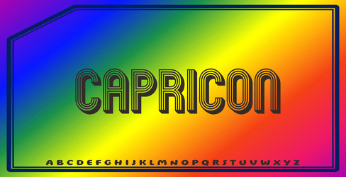 text effects with editable colors and abstract vector image