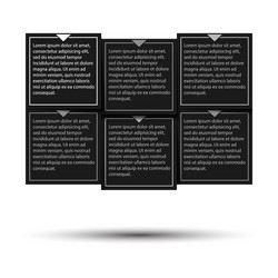 paper progress steps for tutorial vector image