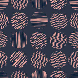 abstract geometric seamless pattern with circles vector image