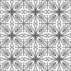 Abstract patterns cross doodles vector