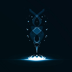 abstract creative dynamic element vector image