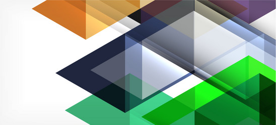 abstract triangle pattern colorful backdrop vector image