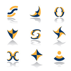 design elements set vector image
