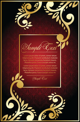 Vintage luxury background Royalty Free Vector Image