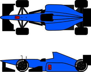 Racing car Royalty Free Vector Image - VectorStock