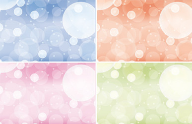 background template with abstract patterns vector image
