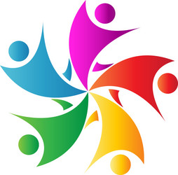 Teamwork & Collaboration Icon Royalty Free Vector Image