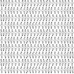 loops and dot seamless pattern vector image