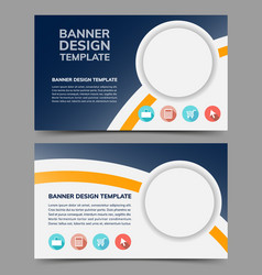 Modern Banner Template Vector Image