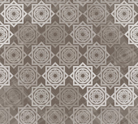 seamless pattern with interlocking elements vector image