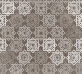 seamless pattern with interlocking elements vector