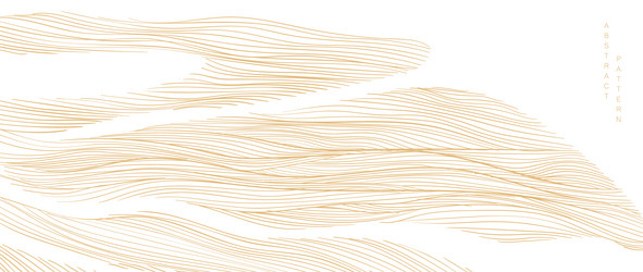 abstract background with lines and brown art vector image