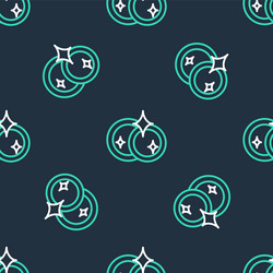 line washing dishes icon isolated seamless pattern vector image