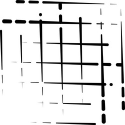 grid mesh abstract geometric pattern segmented vector image