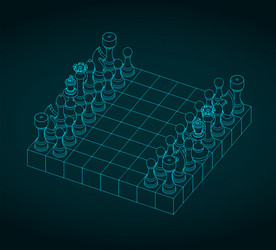 Trendy Chess Board 30312289 Vector Art at Vecteezy