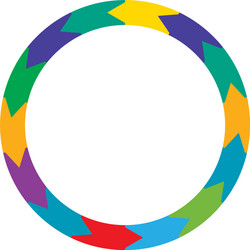 segmented circles from 2 to 20 parts circular vector image