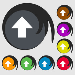 this side up sign icon fragile package symbol vector image