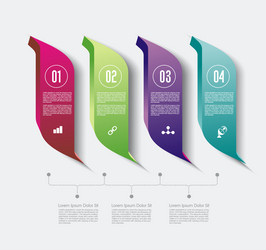 web banners design can be used for workflow vector image