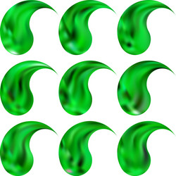 blurred background in form a shape vector image