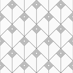 seamless thin lines rhombuses pattern repeating vector image