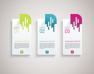 web banners design can be used for workflow vector image