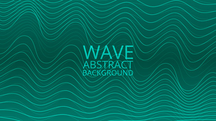abstract colored background with waves vector image