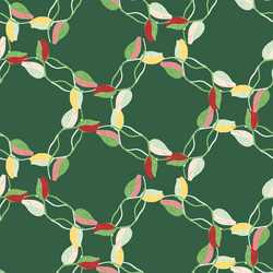 geometric style seamless pattern with abstract vector image