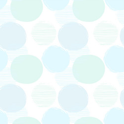 abstract geometric seamless pattern with circles vector image