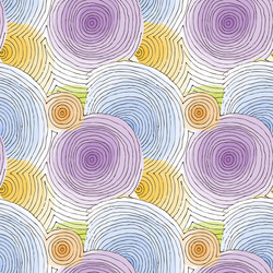 abstract pattern curved lines grunge boho vector image