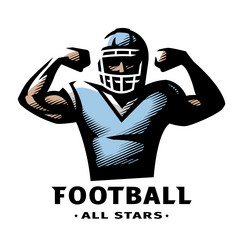 Football Player Logo Stock Photos - 64,355 Images