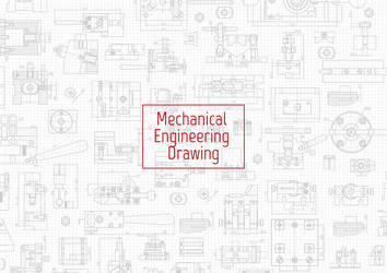 Engineering backgrounds mechanical Royalty Free Vector Image