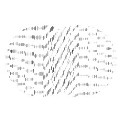 minimal abstract shape isolated geometric object vector image