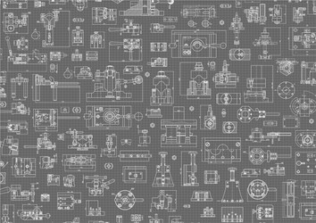 Engineering backgrounds mechanical Royalty Free Vector Image
