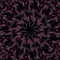 dynamic colorful abstract geometrical round tile vector image