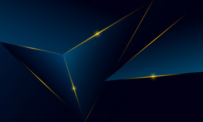 abstract blue polygon triangles shape pattern back vector image
